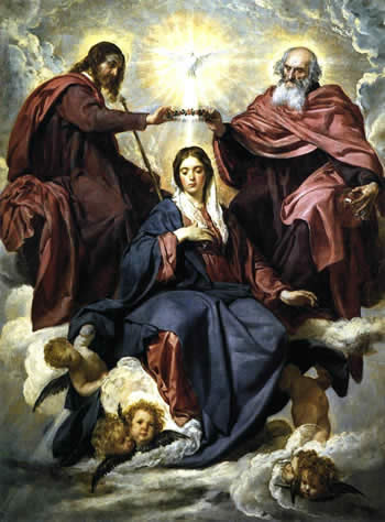 Diego Velázquez: l'incoronazione della Vergine Maria